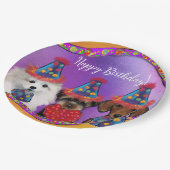 ヨークシャーテリア ペーパープレート (アングル)