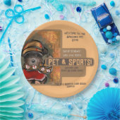 ヨークシャーテリア ペーパープレート (パーティー)