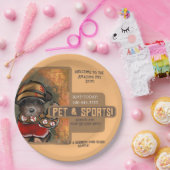 ヨークシャーテリア ペーパープレート (パーティー)