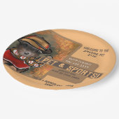 ヨークシャーテリア ペーパープレート (アングル)