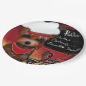 ヨークシャーテリア ペーパープレート (アングル)