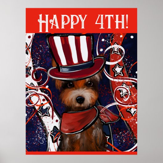 ヨークシャーテリア ポスター (正面)