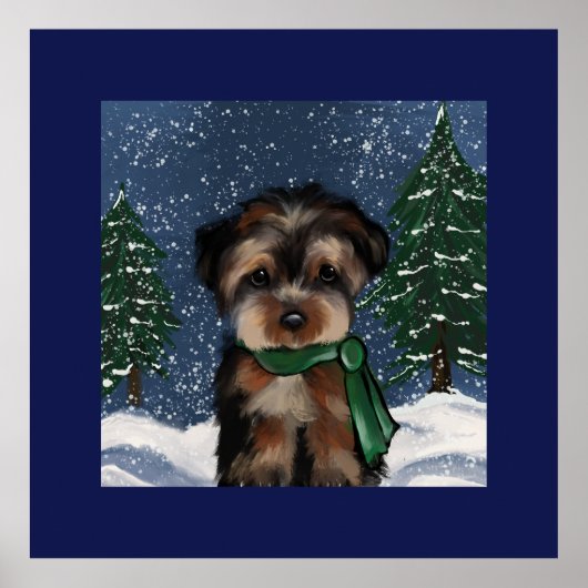 ヨークシャーテリア ポスター (正面)