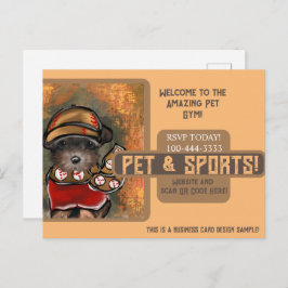 ヨークシャーテリア ポストカード