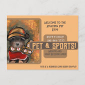 ヨークシャーテリア ポストカード (正面)