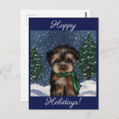 ヨークシャーテリア ポストカード (正面/裏面)