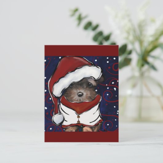 ヨークシャーテリア ポストカード (スタンド正面)