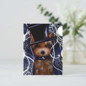 ヨークシャーテリア ポストカード (スタンド正面)