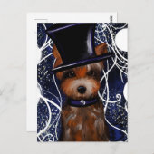 ヨークシャーテリア ポストカード (正面/裏面)