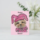 ヨークシャーテリア ポストカード (スタンド正面)