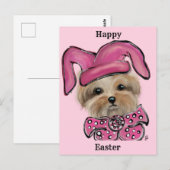 ヨークシャーテリア ポストカード (正面/裏面)