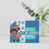 ヨークシャーテリア ポストカード (スタンド正面)