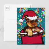 ヨークシャーテリア ポストカード (正面/裏面)