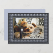 ヨークシャーテリア ポストカード (正面/裏面)