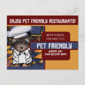 ヨークシャーテリア ポストカード (正面)