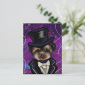 ヨークシャーテリア ポストカード (スタンド正面)