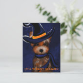 ヨークシャーテリア ポストカード (スタンド正面)