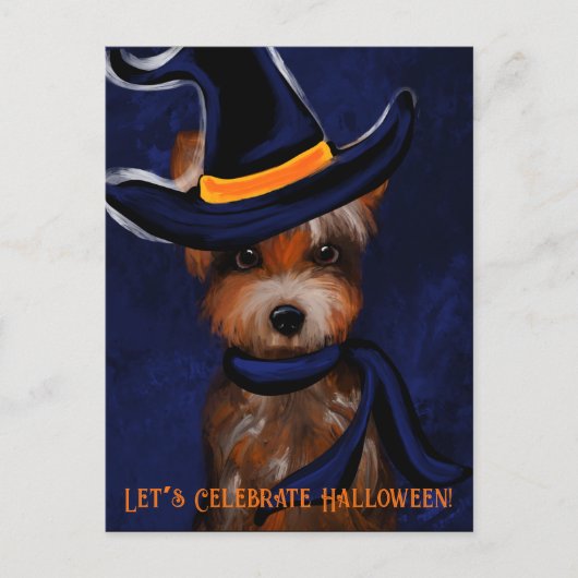 ヨークシャーテリア ポストカード (正面)