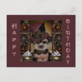 ヨークシャーテリア ポストカード (正面)