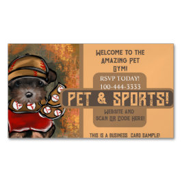 ヨークシャーテリア マグネット名刺