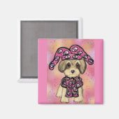 ヨークシャーテリア マグネット (正面/裏面)