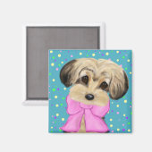 ヨークシャーテリア マグネット (正面/裏面)