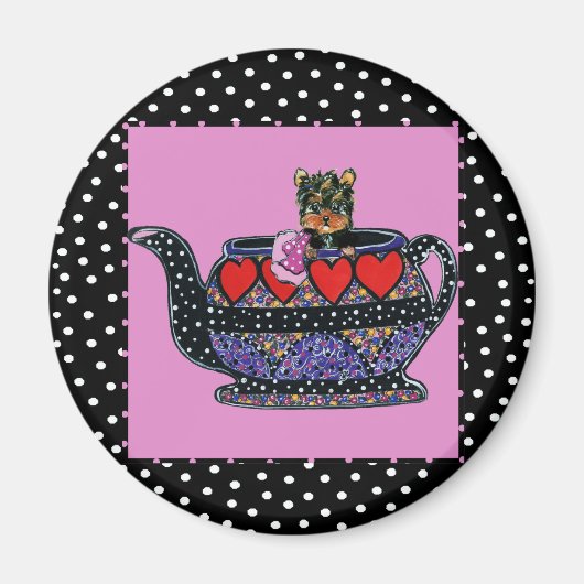 ヨークシャーテリア マグネット (正面)