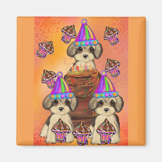 ヨークシャーテリア マグネット (正面)