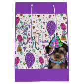 ヨークシャーテリア ミディアムペーパーバッグ (裏面)