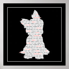 ヨークシャーテリア/ヨークシャーテリアワードアート ポスター