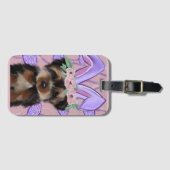 ヨークシャーテリア ラゲッジタグ (正面横)