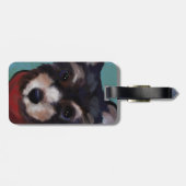 ヨークシャーテリア ラゲッジタグ (裏面横)