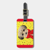 ヨークシャーテリア ラゲッジタグ (正面縦)