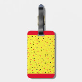 ヨークシャーテリア ラゲッジタグ (裏面縦)