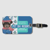 ヨークシャーテリア ラゲッジタグ (正面横)