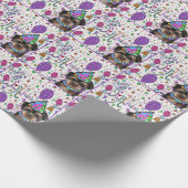 ヨークシャーテリア ラッピングペーパー (角)