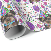 ヨークシャーテリア ラッピングペーパー (ロールコーナー)