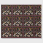 ヨークシャーテリア ラッピングペーパー (フラット)