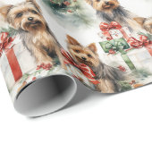 ヨークシャーテリア ラッピングペーパー (ロールコーナー)