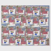 ヨークシャーテリア ラッピングペーパー (フラット)