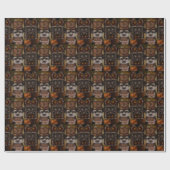 ヨークシャーテリア ラッピングペーパー (フラット)