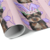 ヨークシャーテリア ラッピングペーパー (ロールコーナー)