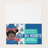 ヨークシャーテリア 名刺 (外部フラット)