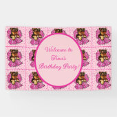 ヨークシャーテリア 横断幕 (横)