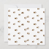 ヨークシャーテリア 犬のママ 子犬 ペット 誕生日 カード (裏面)