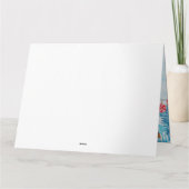 ヨークシャーテリア 犬 クリスマス デリバリートラック カード (裏面)