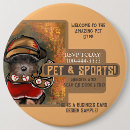 ヨークシャーテリア 缶バッジ