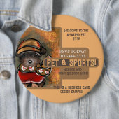 ヨークシャーテリア 缶バッジ (インサイチュ)