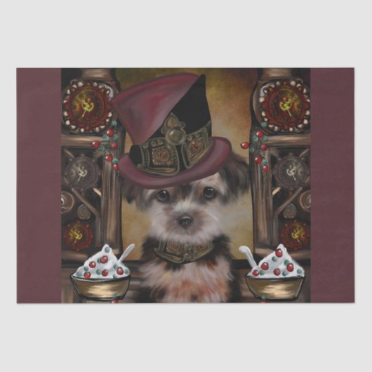 ヨークシャーテリア 薄葉紙 (正面)