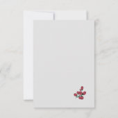 ヨークシャーテリア 誕生日おめでとう 招待状 (裏面)